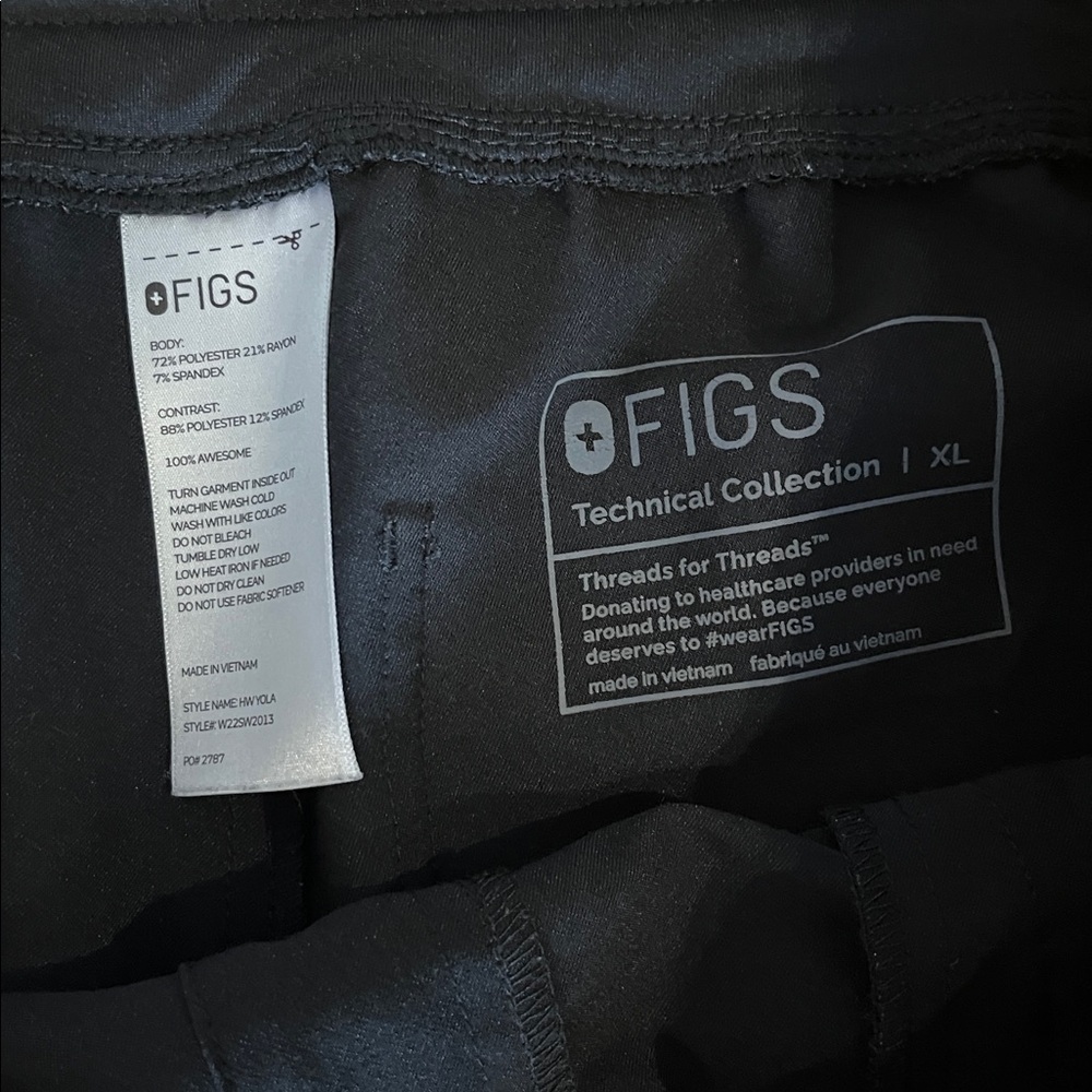 Figs high waisted Yola scrub pant - Picture 4 of 4